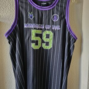 Disney Villains Maleficent Black and Purple Top